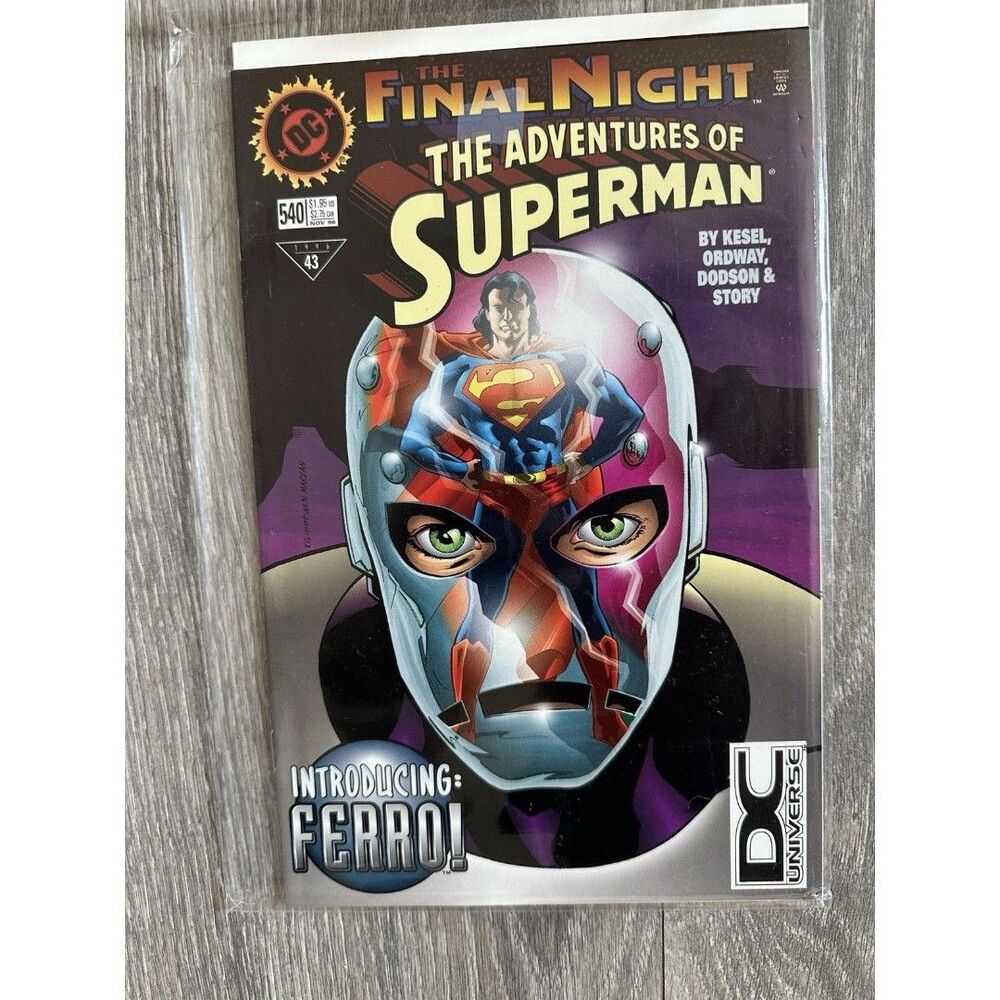 DC Adventures Of Superman #540 Single Issue Comic 1996 Kesel Ordway Dodson Color